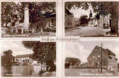 Gruss aus Niederschmon, ca. 1937