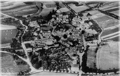 Fliegeraufnahme Niederschmon, 1937